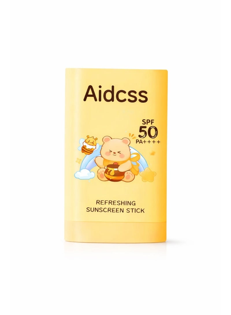 AIDCSS SUNSCREEN STICK SPF 50+ NON-STICKY -WATERPROOF -20g - Image 1